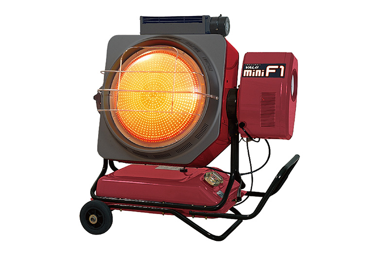 VAL6シリーズ | 赤外線ヒーター | 業務用熱機器（灯油ヒーター・電気ヒーター） | 製品情報 | 静岡製機